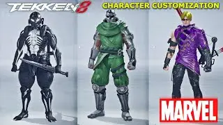 How To Make Marvel Characters - Tekken 8 (Character Customization)