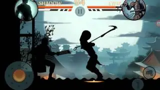Бой с Рысью в Shadow fight 2.