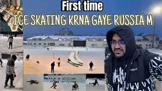 First time Skating krna gaye Russia Mein || Bashkir State Medical University #mbbsabroad #mbbsrussia