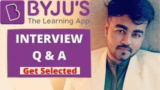 BYJU'S Final Round Interview Questions | Byju's Sales Interview