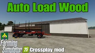 Auto Load Wood / FS25 crossplay mod