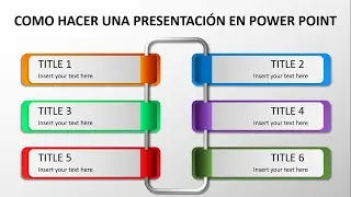 Como hacer una presentacion en power point -  6 infografia en power point | Technical MR