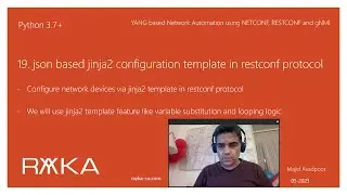 19. json based jinja2 configuration template example in restconf protocol
