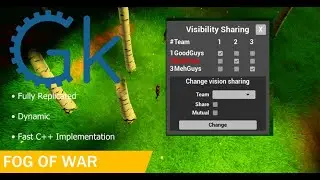 GKFogOfWar - Vision Sharing