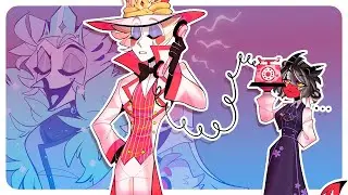 Lucifer & Raphael (Hazbin Hotel Comic Dub)