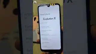 Evolution X V-8.3 Update short Review 😍 Android 14 🥰 #evolutionx #customrom #review