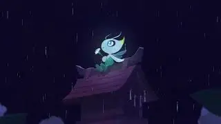 pokémon night music + rain ambience ✩ (part 3)