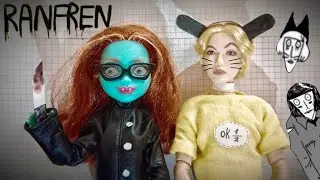 РАНФРЕН УБИВАЕТ или воскрешает..? | ranfren stop-motion monster high & bts