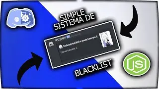 simple blacklist system | discord.js speed coding