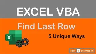Find the Last Row Using Excel VBA [5 Different Ways]