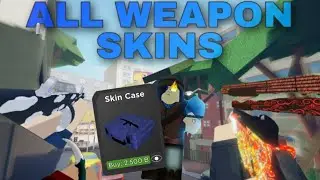 ALL WEAPON SKINS IN ARSENAL SHOWCASE! LEGENDARY AND RARE SKINS! | ROBLOX