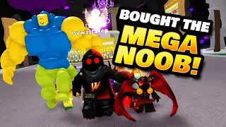 Got the Meganoob in Toy Defenders Roblox!
