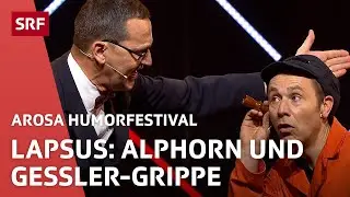 Lapsus: Alphorn and Gessler-Gripper | Arosa Humor Festival 2021 | Comedy | SRF
