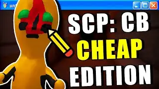 This New SCP Mod Changes Everything into MS Paint | SCP: Containment Breach - Cheap Edition Mod