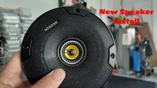 Speaker install