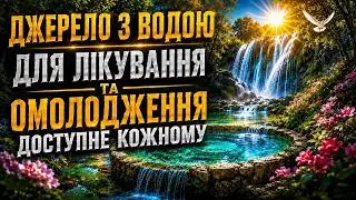 ДЖЕРЕЛО З ЖИВОЮ ПРИРОДНЬОЮ ВОДОЮ ДЛЯ ОМОЛОДЖЕННЯ ТА ЛІКУВАННЯ