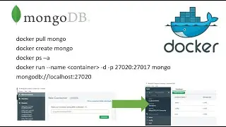 Running mongodb in a docker container using your windows