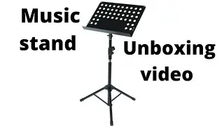 Unboxing orchestral music stand