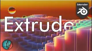 Extrude and Scale Elements in Geometry Nodes - Blender 3.1