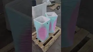 Печать новых изделий бетоном #3d_concrete_printing