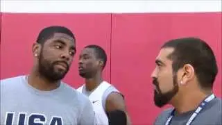 Kyrie Irving Interview @ USA Training Camp