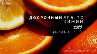 Задание 28. ЕГЭ 2022 по химии (Задание 29. Вариант 1. Досрочный ЕГЭ 2020 по химии)