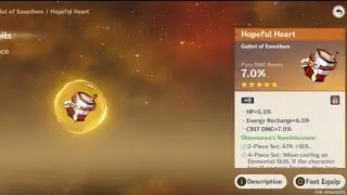 Testing artifact luck in Genshin Impact #3