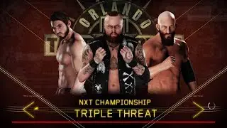 WWE 2K18 - Johnny Gargano vs. Aleister Black vs. Tomasso Ciampa