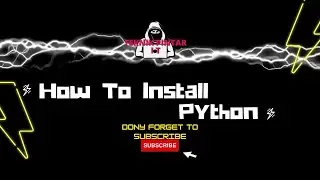 How To Install Python Windows