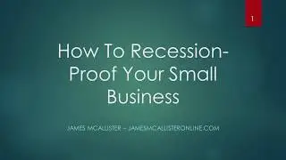 How To Recession-Proof Your Small Business