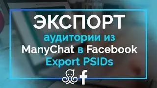 👍 Быстрый экспорт аудитории с Мэни чат в Фейсбуке с помощью - Export PSIDs