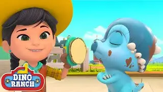 Bopper Does Not Want A Bath! | Dino Ranch
