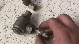 The different types of hydraulic fittings that I run into
