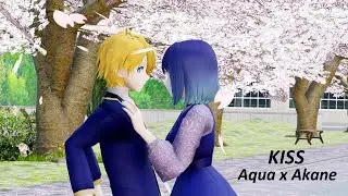 【MMD】You think you can have me? ft. OSHI NO KO - AquaxAkane Kiss