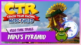 Papu's Pyramid - Velo Time Trial (1:38:96) | Crash Team Racing Nitro-Fueled