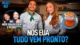 REACT #27 | AMERICANA (BRI MEIO BRASILEIRA) REAGE A COMIDAS ENLATADAS DOS ESTADOS UNIDOS | 