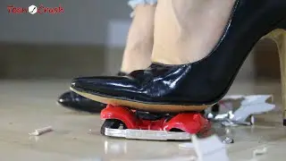 High Heels Crush Toy Car