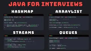 Java for coding interviews - 30 Minutes Crash Course