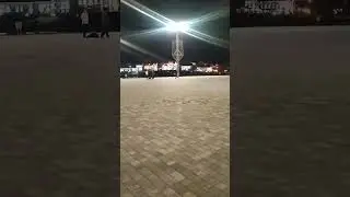 Вечерний Минск. Проспект Победителей.