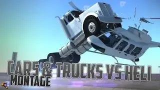 Car - Truck vs Helicopters Montage BeamNG.drive [HD]