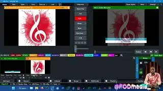How to make your titles and input transparent in vmix