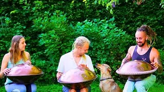 Harmony I 1 hour handpan music I Isabelle, Warren & Lukas