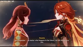 Mavuika's memory scenes Archon Quest Genshin Impact HD