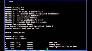How to reset or recover your Catalyst Cisco Switch password 2950, 2960,3550, 3560, and 3750 series