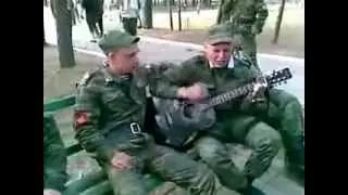 Под гитару - Мы умирали за героин и нефть! (Армейская)