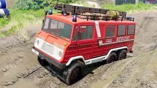 Mobil vs Mud #8 - BeamNG Drive