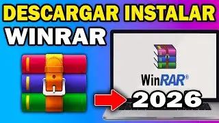 Cómo DESCARGAR e INSTALAR WinRAR 2026 | Paso a Paso Fácil