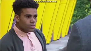 Hollyoaks - Prince punches Louis