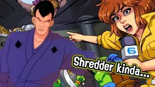 Shredder kinda... (TMNT Shredder's Revenge Co Op Highlights!)