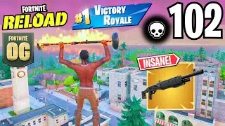 Fortnite Reload 102 Elimination TRAVIS SCOTT Gameplay | Keyboard & Mouse